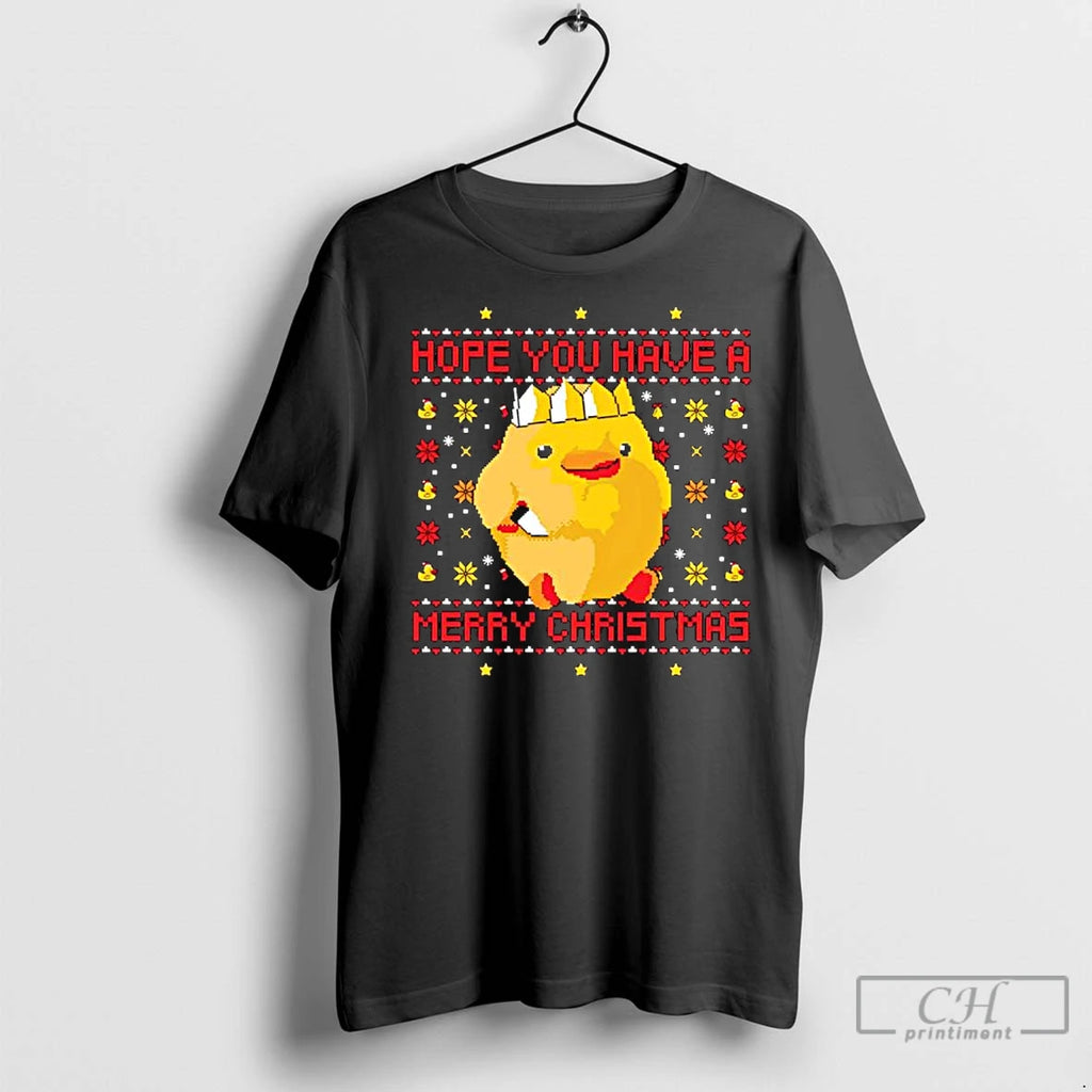Premium Jolly Af Duck Hope You Have A Merry Christmas Shirt Hoodie Sweatshirt | PurePodTees.com