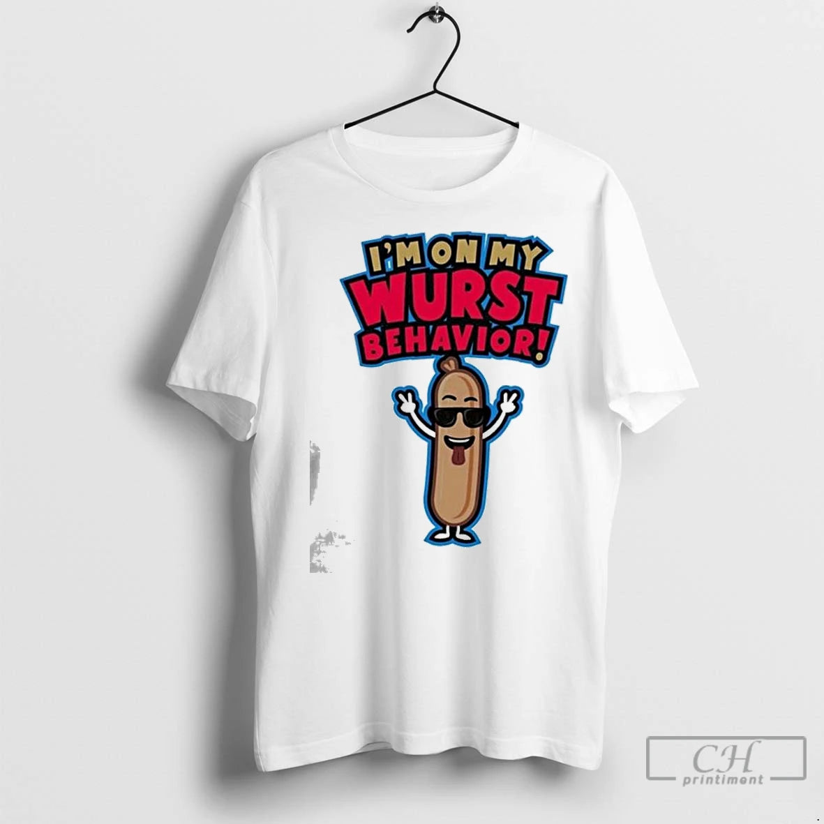Premium Jonas Brothers Im On My Wurst Behavior Shirt Hoodie Sweatshirt | PurePodTees.com