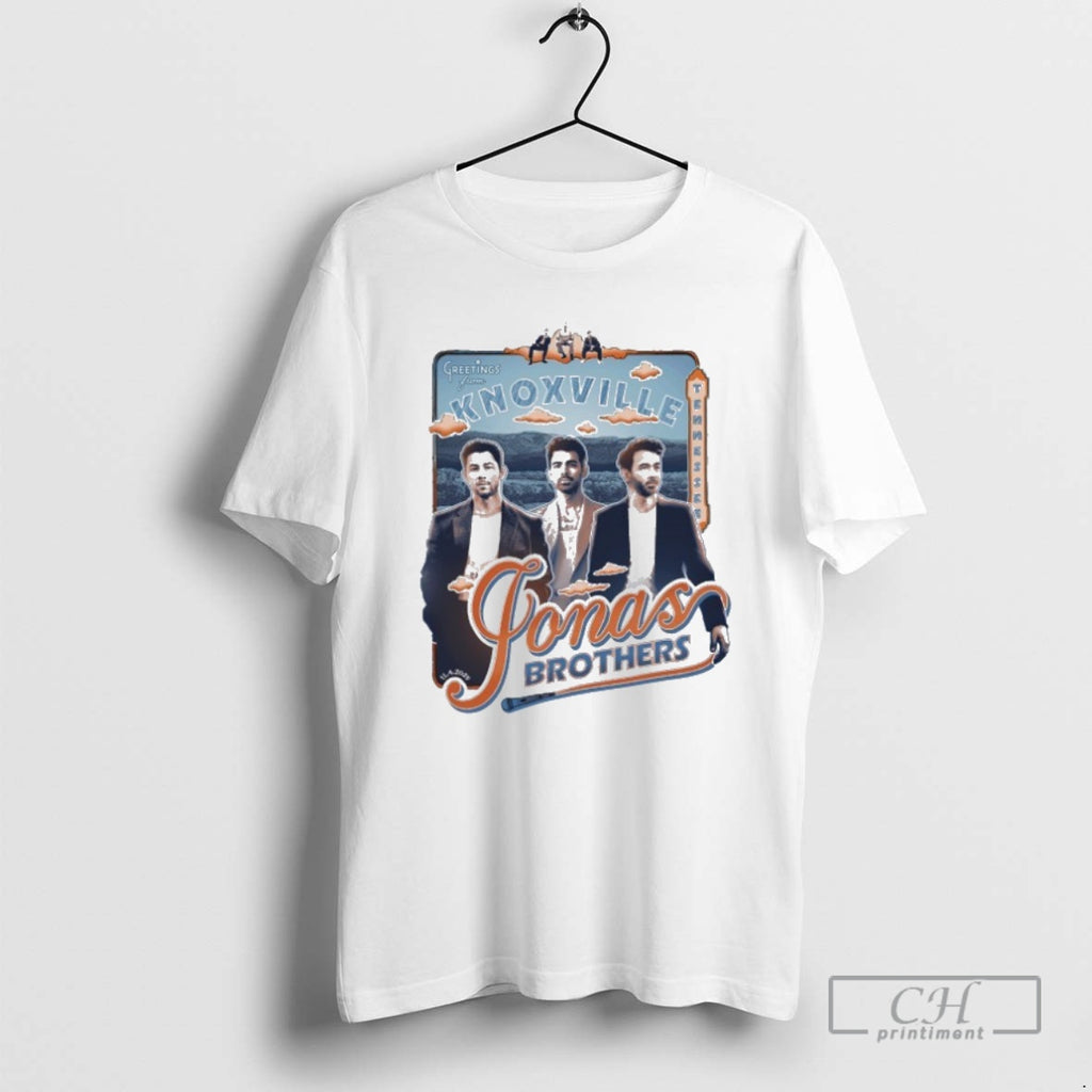 Premium Jonas Brothers Knoxville Tn Greetings From Your Hometown At Tennessee On November 4 2025 Shirt Hoodie Sweatshirt