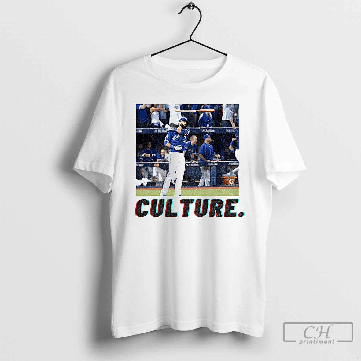 Premium Jose Bautista Bat Flip Culture Clutch Time Baseball T Shirts Hoodie Sweatshirt | PurePodTees.com