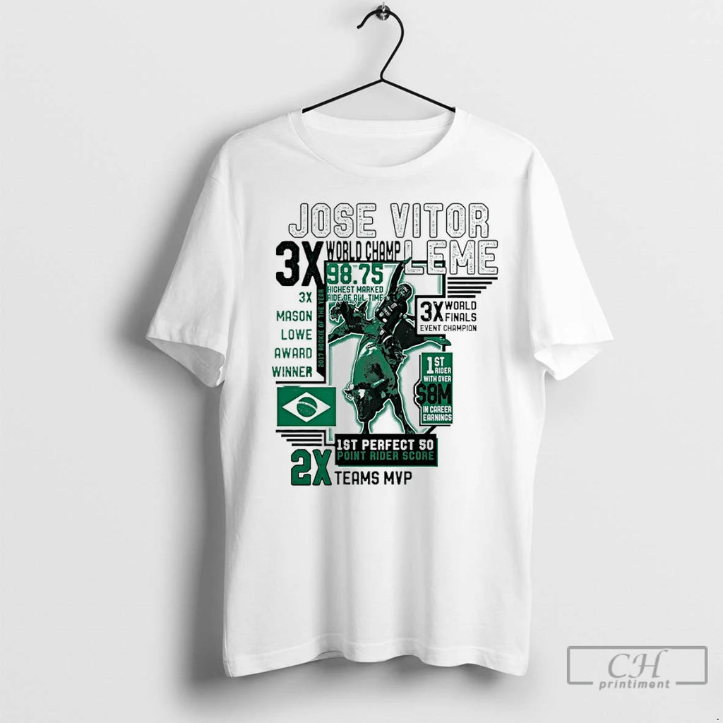 Premium Jose Vitor Leme Accolades 3x World Champ Shirt Hoodie Sweatshirt | PurePodTees.com