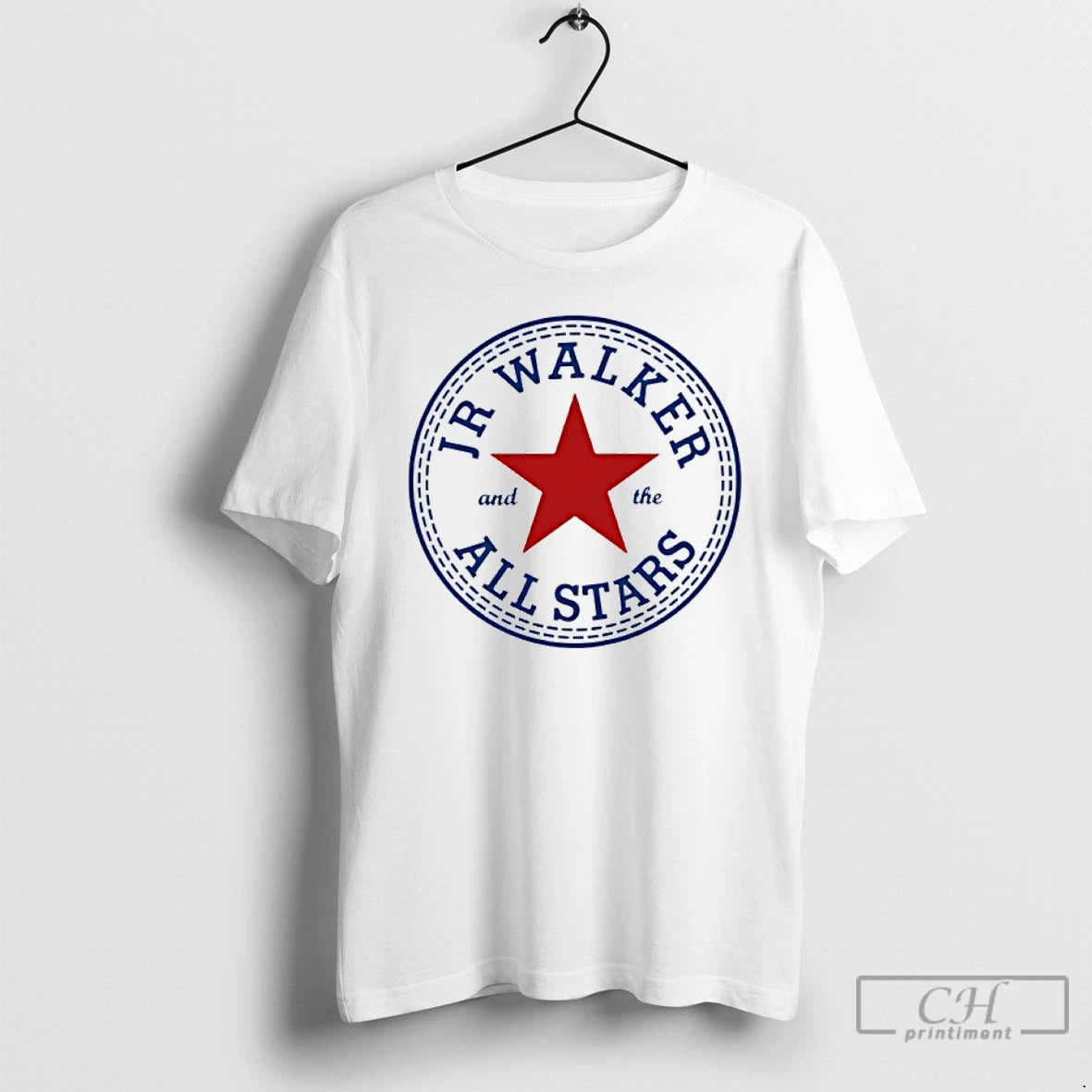 Premium Jr Walker And The All Stars Logo T Shirts Hoodie Sweatshirt | PurePodTees.com