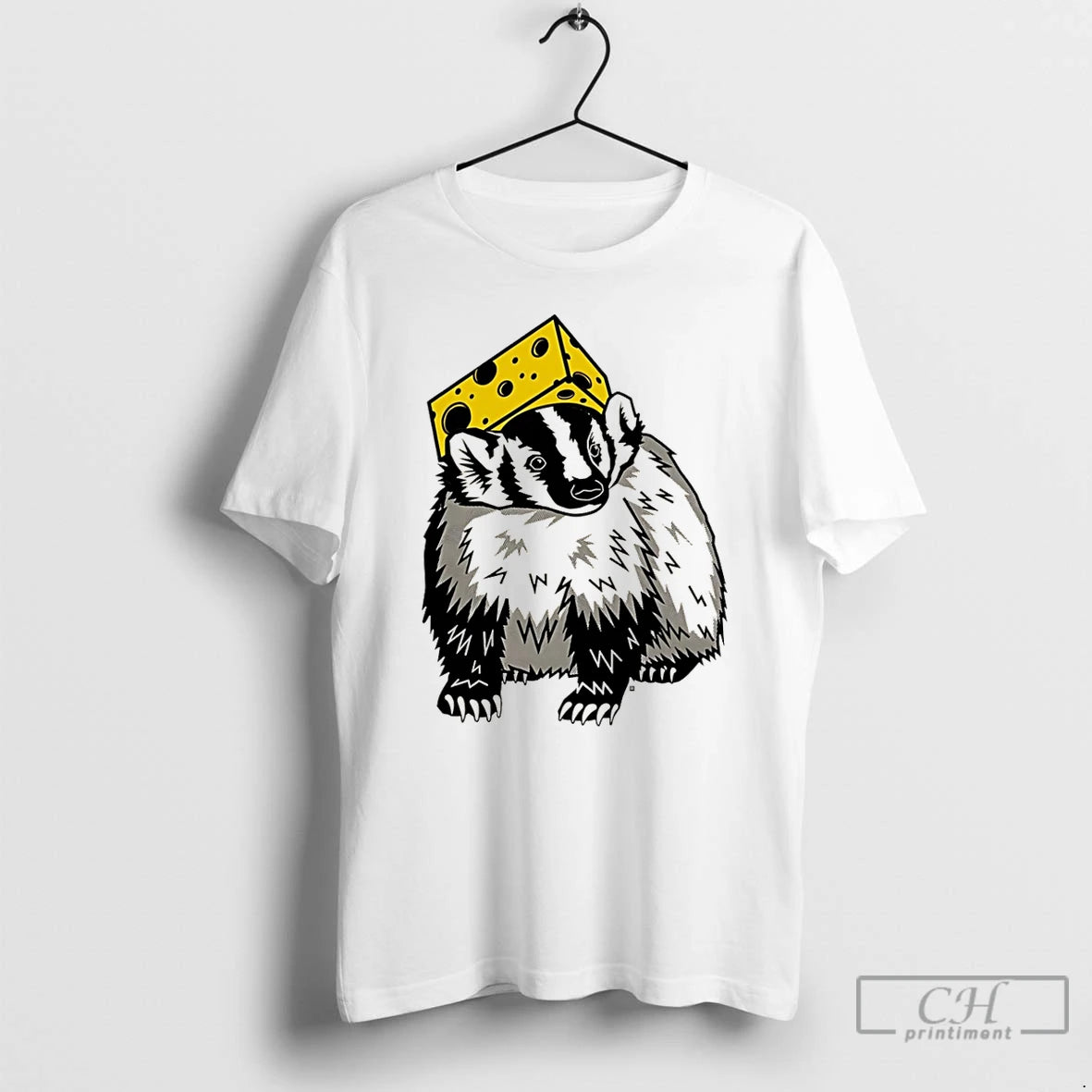 Premium Just A Badger With Some Cheese Shirt Hoodie Sweatshirt | PurePodTees.com