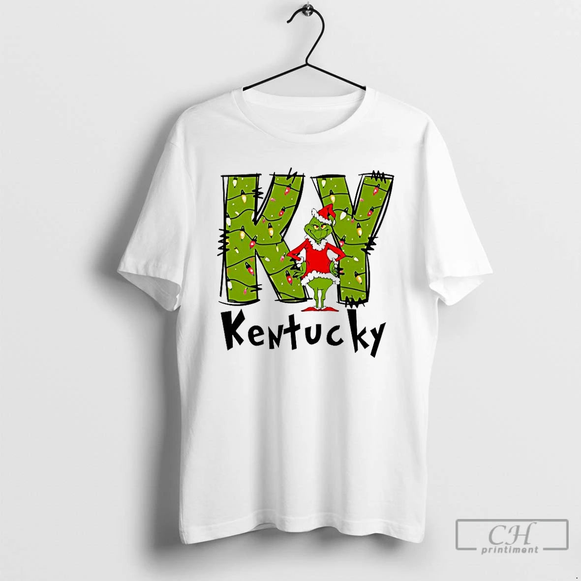 Premium Ky Grinch Kentucky Christmas Shirt Hoodie Sweatshirt | PurePodTees.com