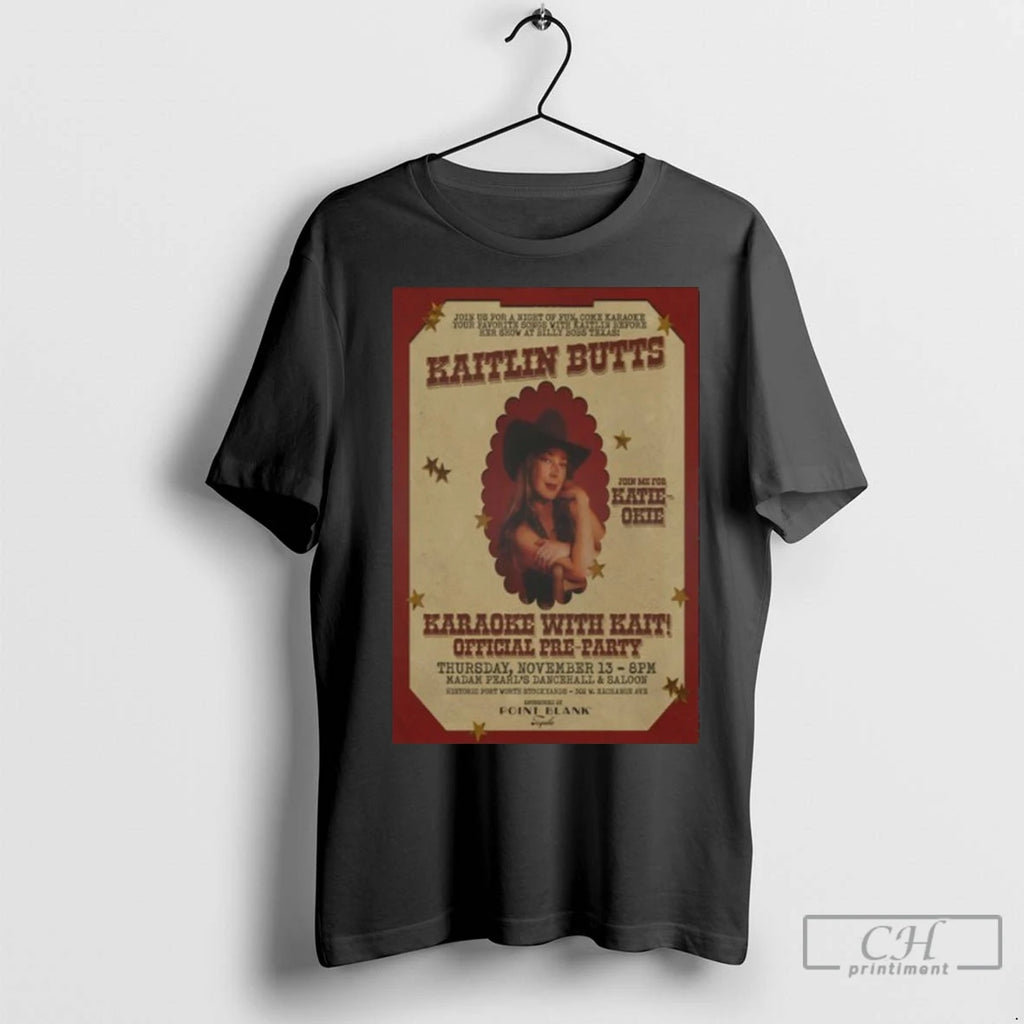 Premium Kaitlin Butts Billy Bobs Texas Fort Worth Tx Nov 13 2025 Shirt Hoodie Sweatshirt | PurePodTees.com