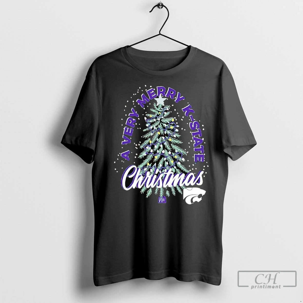 Premium Kansas State Wildcats A Very Merry K State Christmas Shirt Hoodie Sweatshirt | PurePodTees.com