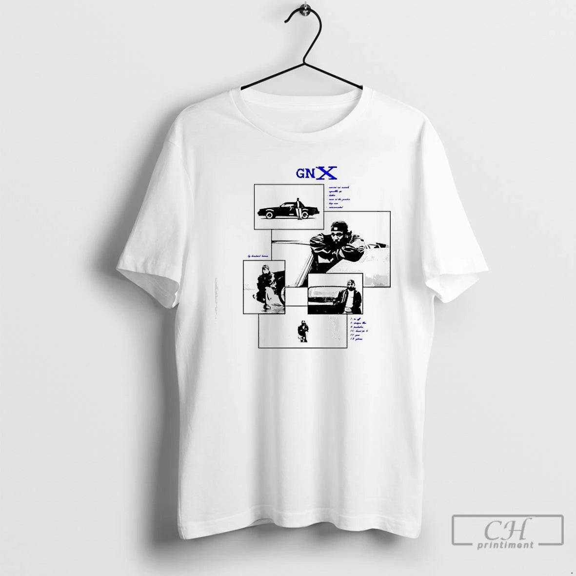 Premium Kendrick Lamar Gnx Graphic Car Shirt Hoodie Sweatshirt | PurePodTees.com
