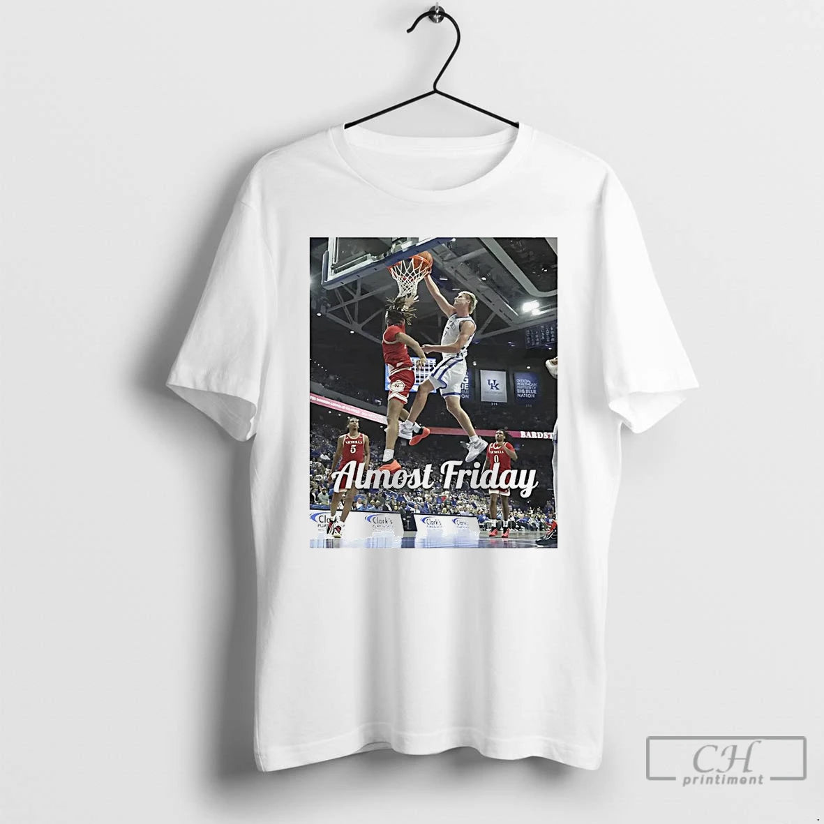 Premium Kentucky Wildcats Collin Chandler Slam Dunk T Shirts Hoodie Sweatshirt | PurePodTees.com
