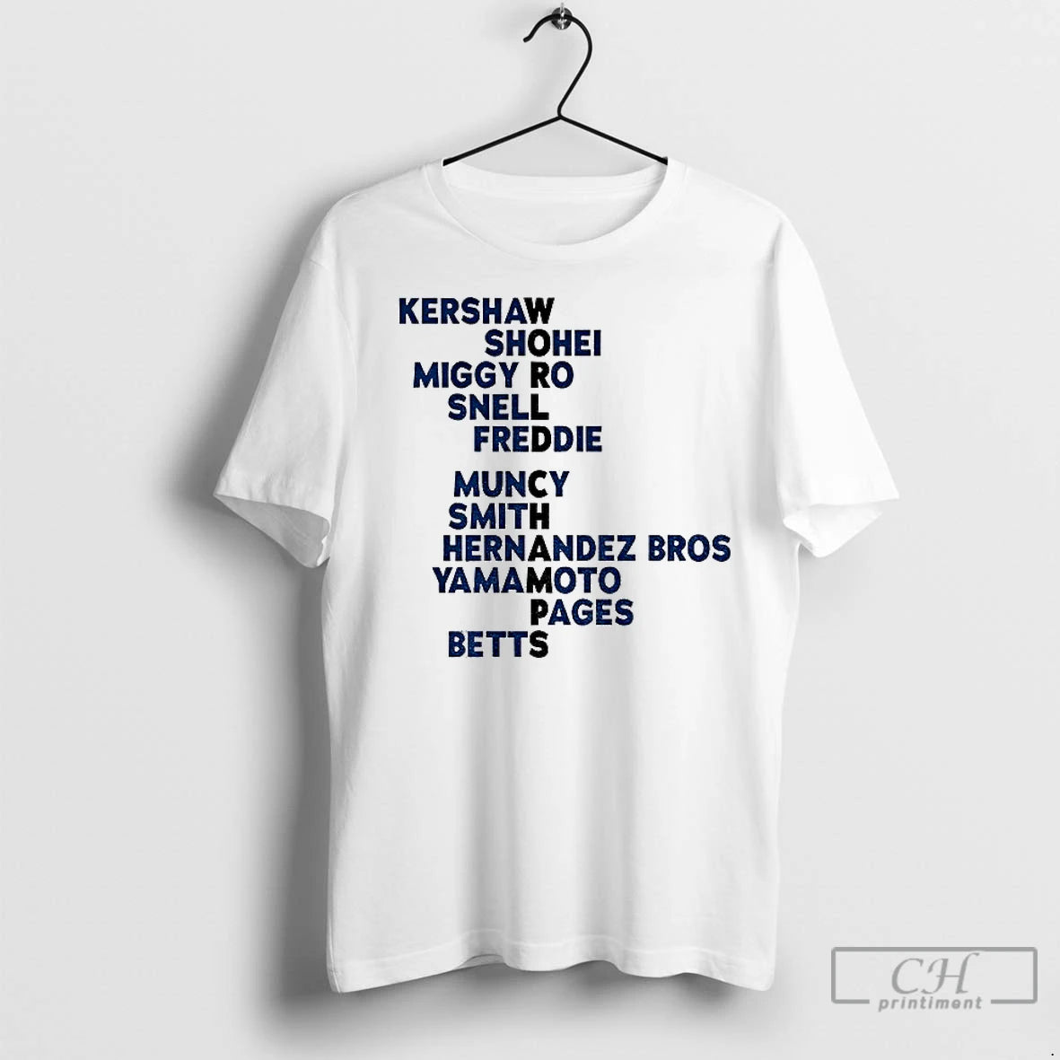 Premium Kershaw Shohei Miggy Ro Snell Freddie Los Angeles Dodgers Baseball World Champs Acrostic Mlb Shirt Hoodie Sweatshirt