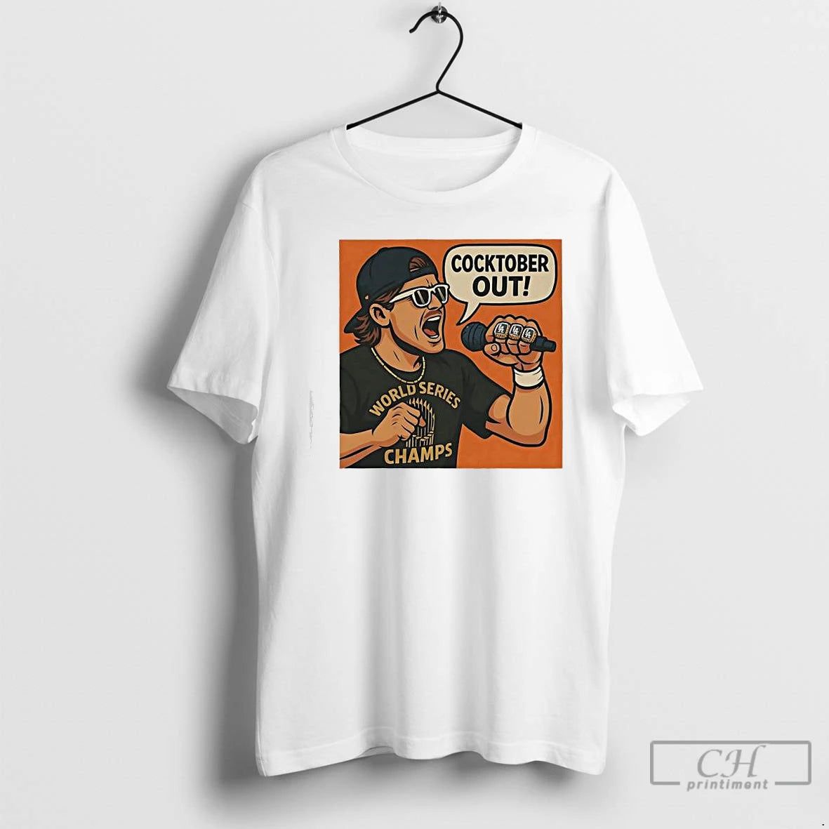 Premium Kike Hernandez Cocktober Out Speech Dodgers T Shirts Hoodie Sweatshirt | PurePodTees.com