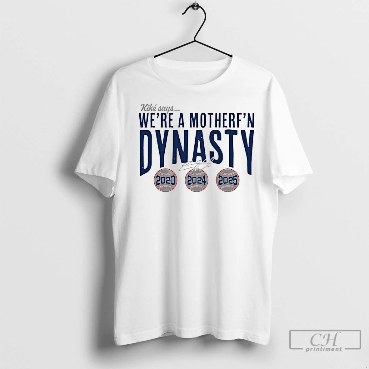 Premium Kike Hernandez Says Were A Mother Fn Dynasty 2020 2024 205 Signature Shirt Hoodie Sweatshirt | PurePodTees.com