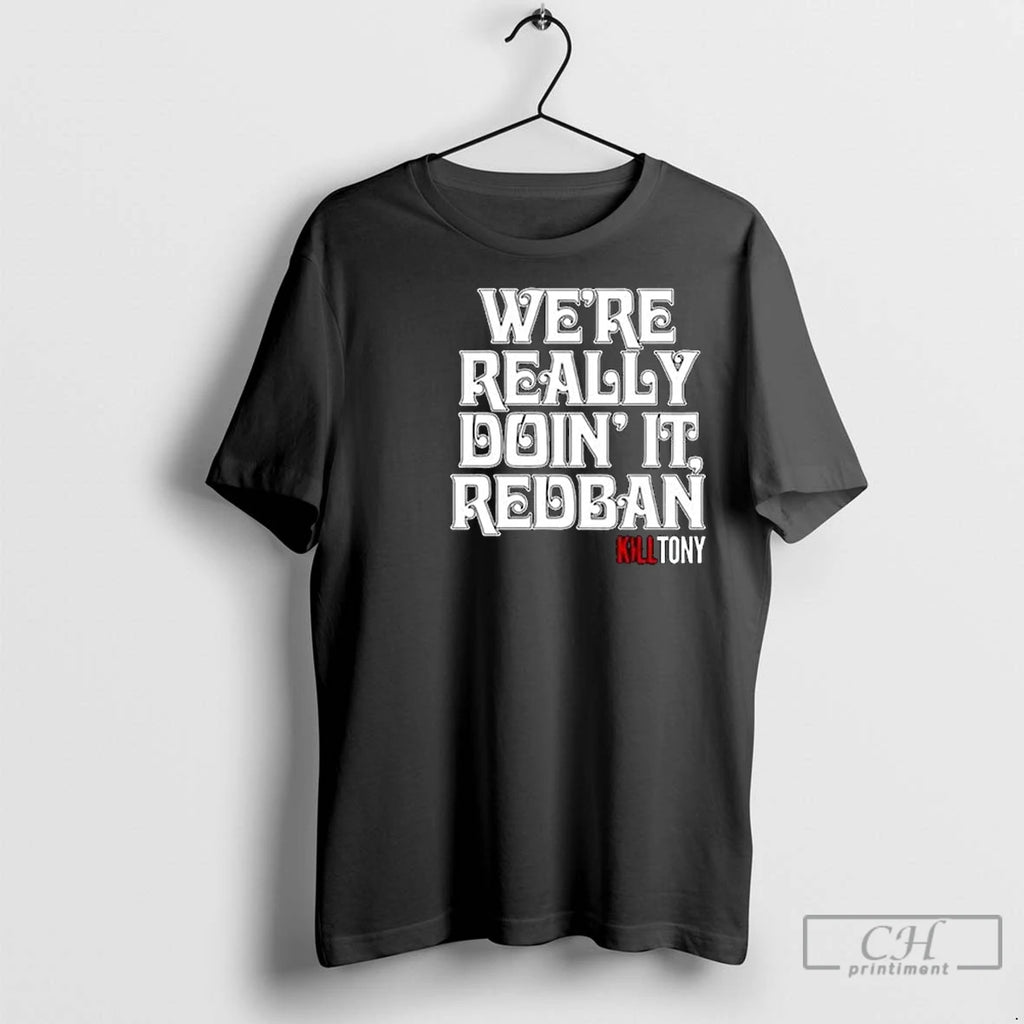Premium Kill Tony Redban Circle Black Shirt Hoodie Sweatshirt | PurePodTees.com
