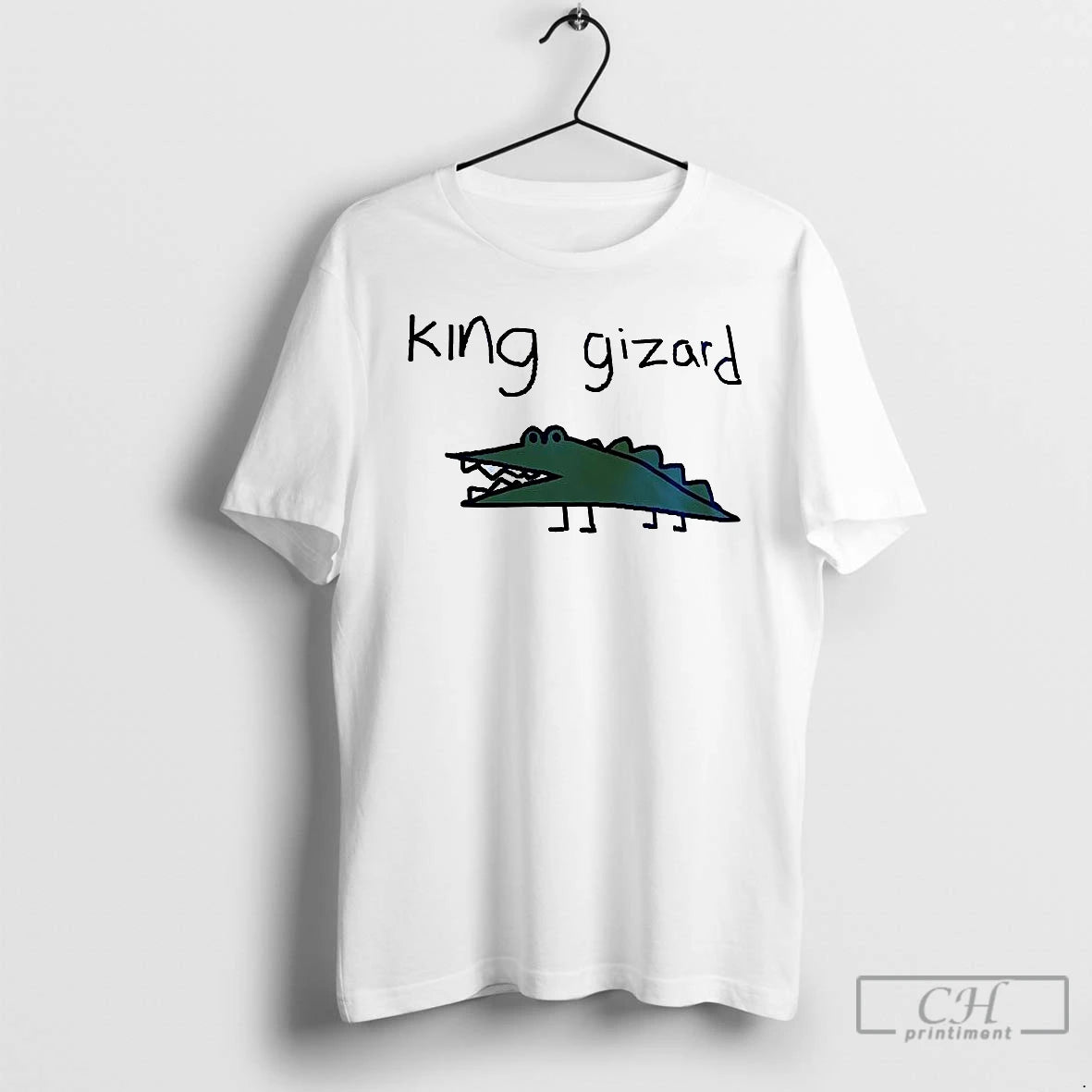 Premium King Gizard Alligator T Shirts Hoodie Sweatshirt | PurePodTees.com