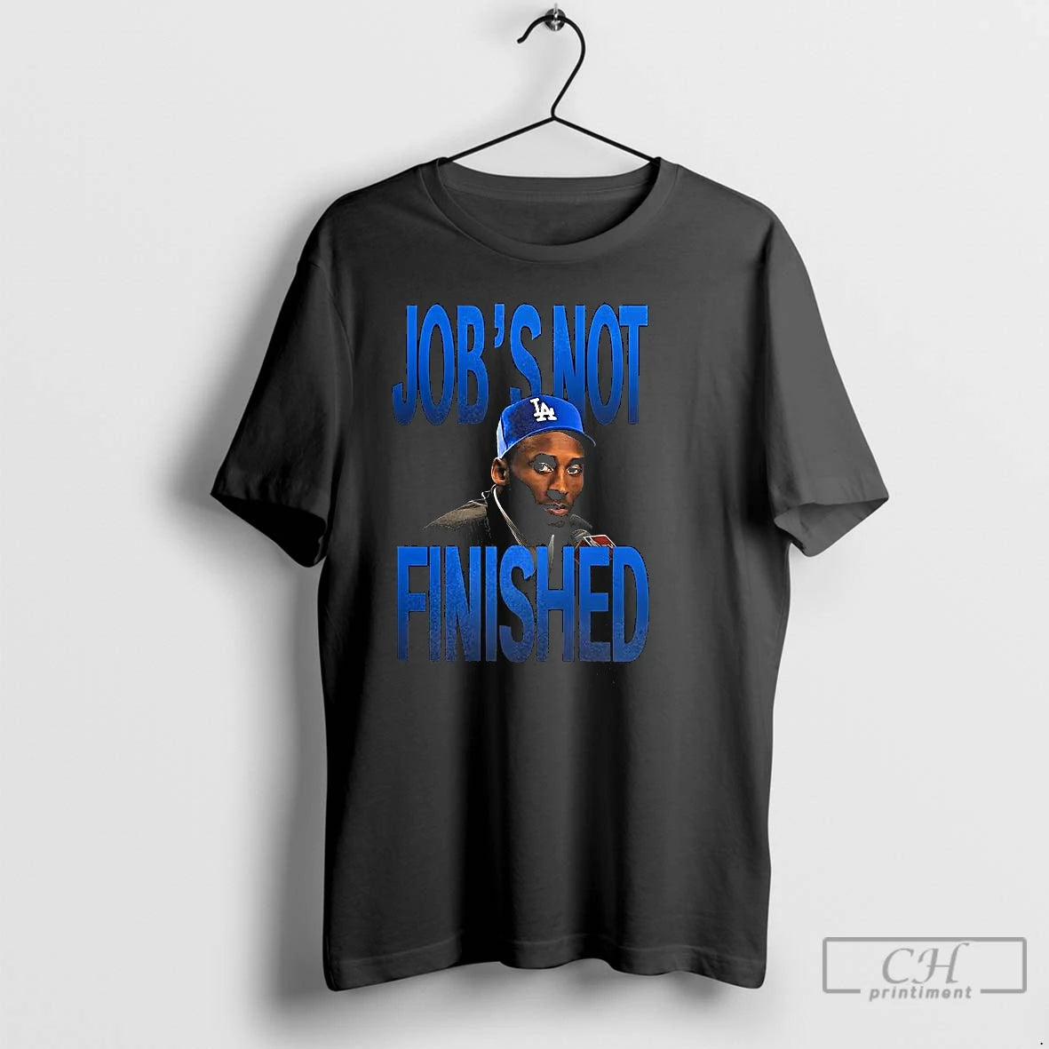 Premium Kobe Los Angeles Dodgers World Series 2025 Champions Jobs Not Finished T Shirts Hoodie Sweatshirt | PurePodTees.com
