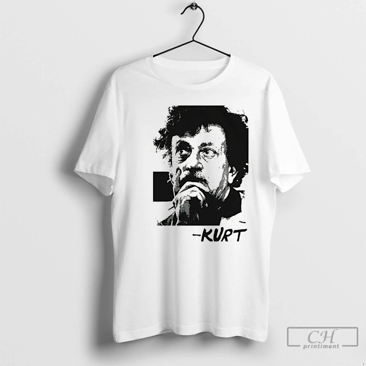 Premium Kurt Vonnegut Kurt V Retro Christmas T Shirts Hoodie Sweatshirt | PurePodTees.com