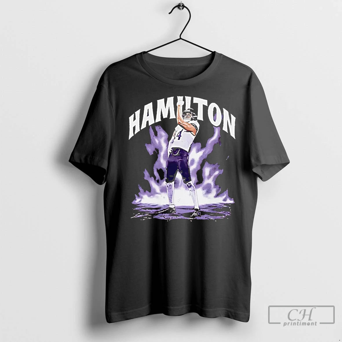 Premium Kyle Hamilton Aura Baltimore Ravens Shirt Hoodie Sweatshirt | PurePodTees.com
