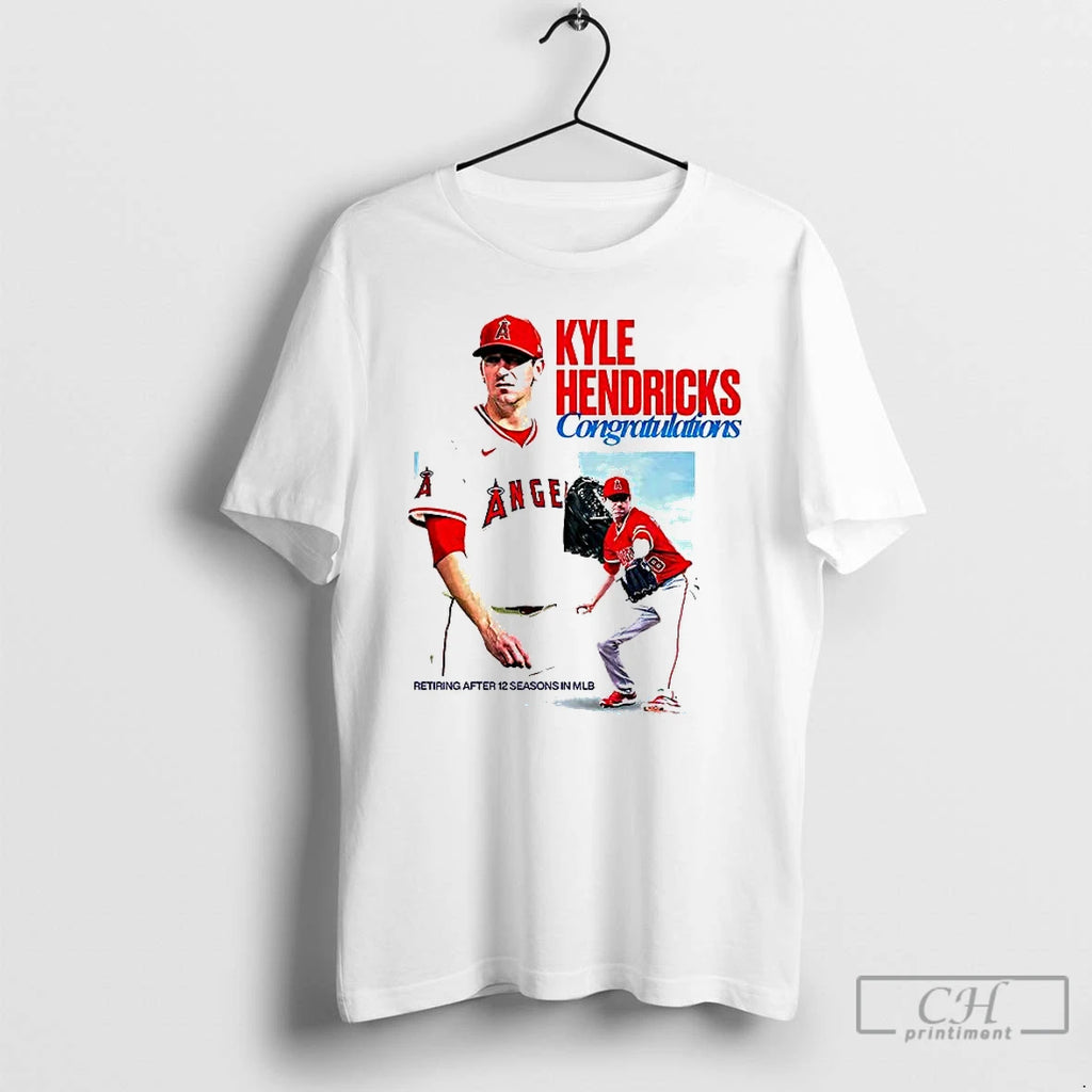 Premium Kyle Hendricks Congratulations Los Angeles Angels Shirt Hoodie Sweatshirt | PurePodTees.com
