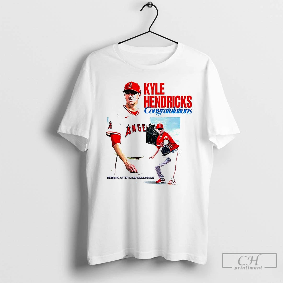 Premium Kyle Hendricks Congratulations Los Angeles Angels Shirt Hoodie Sweatshirt | PurePodTees.com