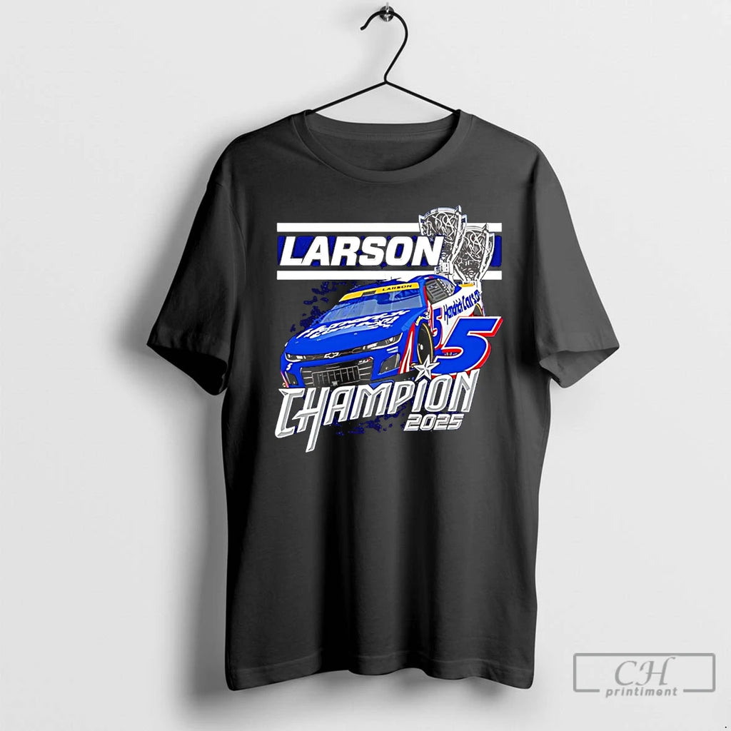 Premium Kyle Larson 2025 Champion Shirt Hoodie Sweatshirt | PurePodTees.com