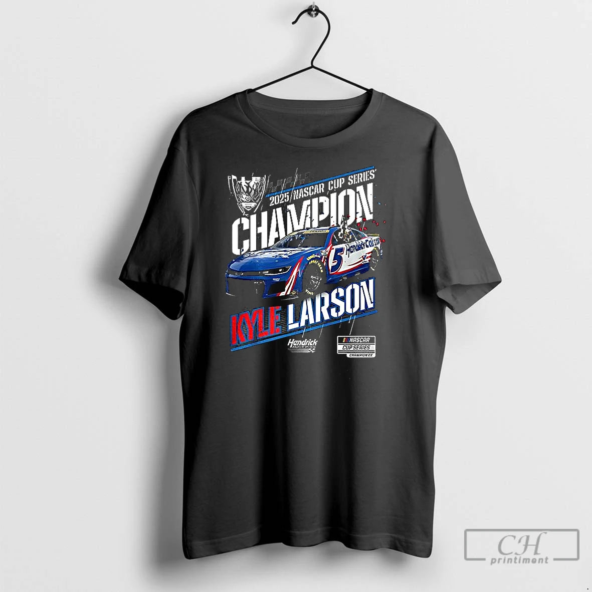 Premium Kyle Larson Nascar Cup Series Champion 2025 Shirt Hoodie Sweatshirt | PurePodTees.com