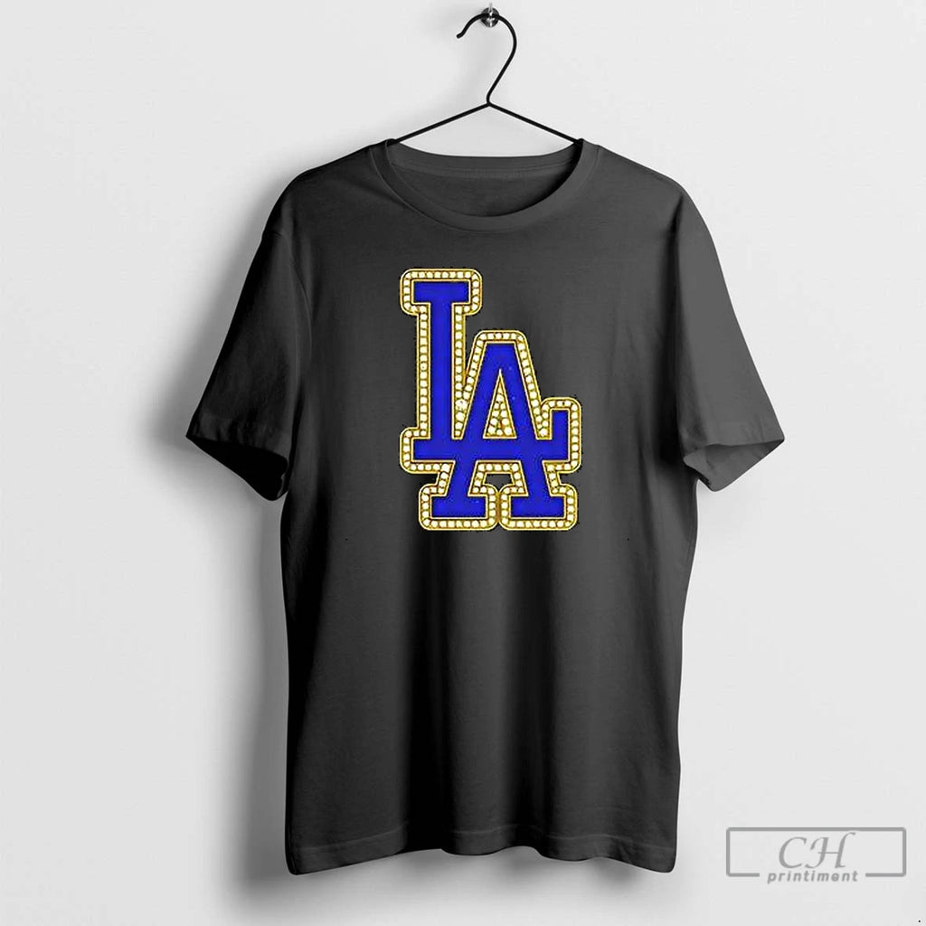 Premium La Dodgers Bling Bling 2025 T Shirts Hoodie Sweatshirt | PurePodTees.com