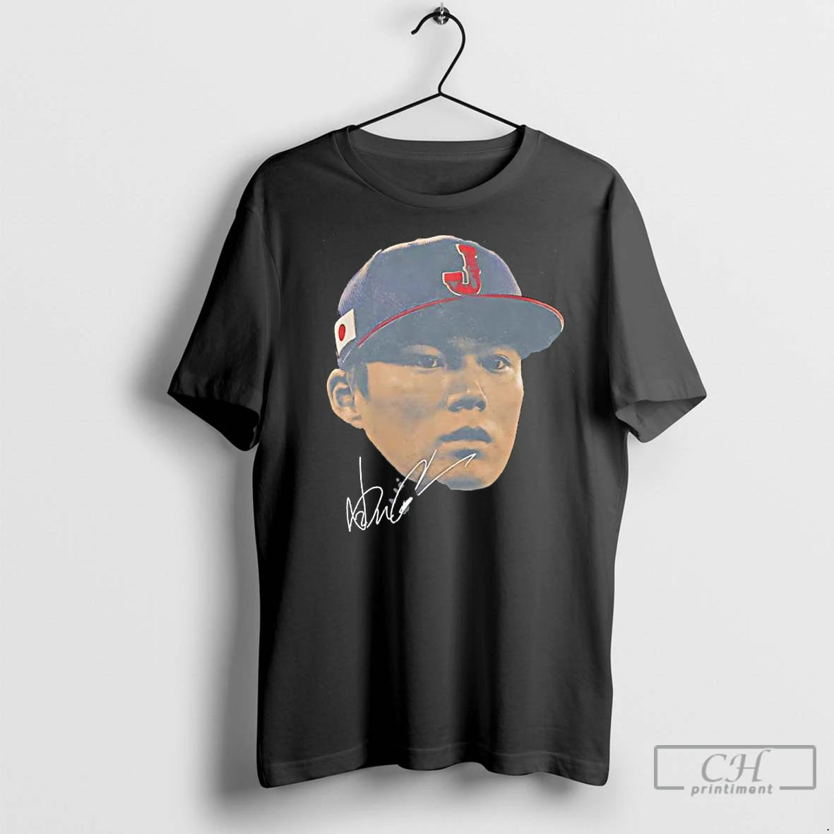 Premium La Dodgers Yoshinobu Yamamoto Big Head Mvp Signature Shirt Hoodie Sweatshirt | PurePodTees.com