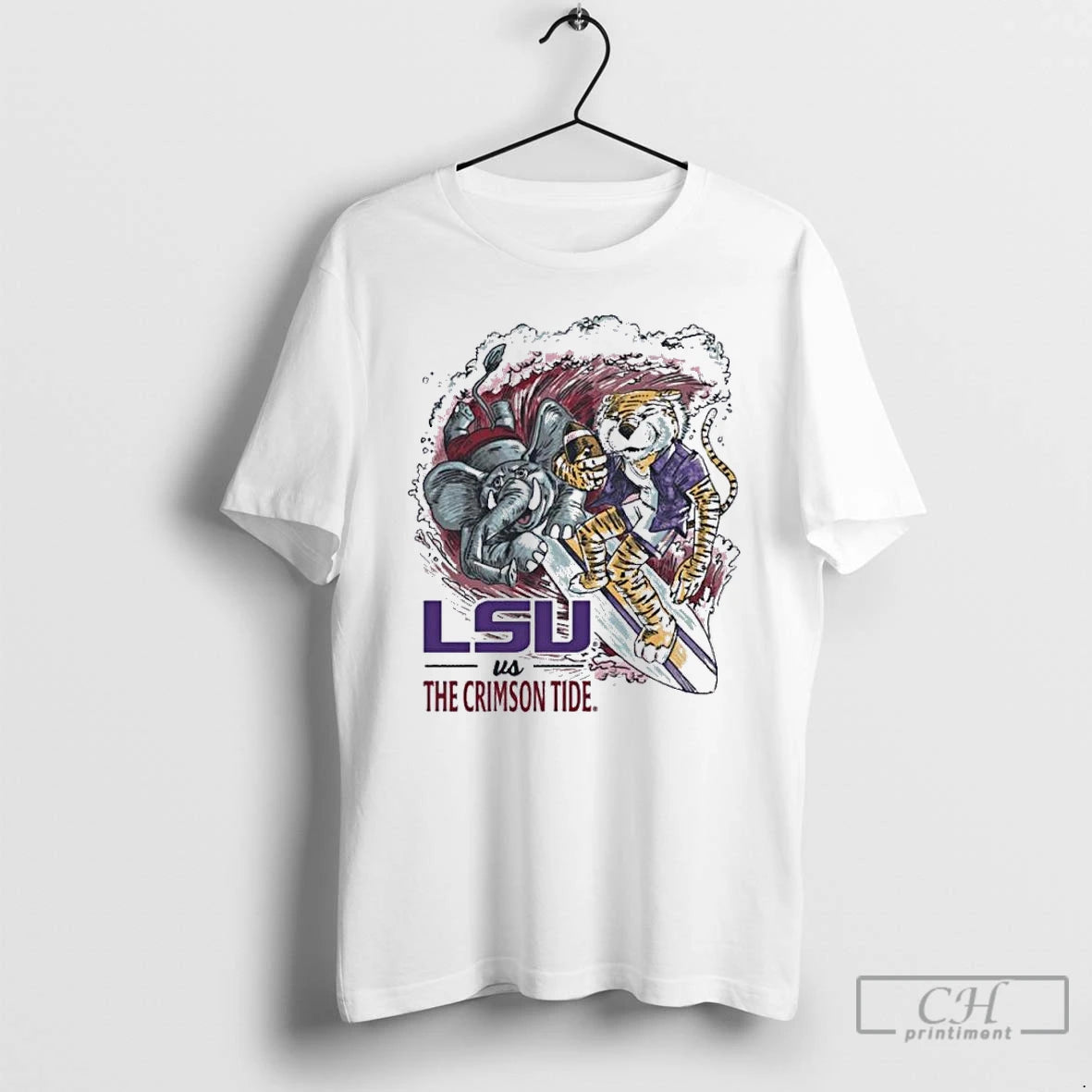 Premium Lsu Vs Alabama Game Day Mascot 2025 T Shirts Hoodie Sweatshirt | PurePodTees.com