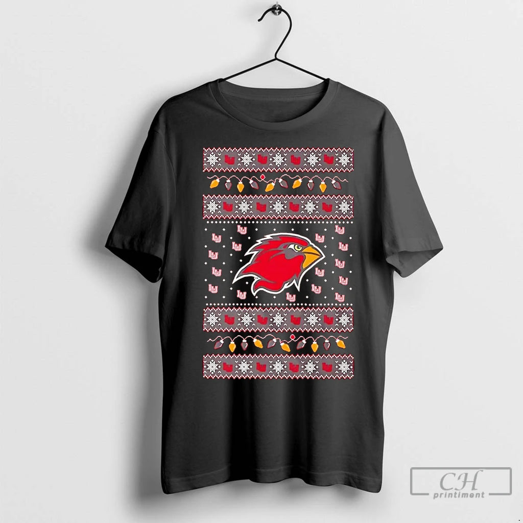 Premium Lamar Cardinals Ugly Christmas Light Shirt Hoodie Sweatshirt | PurePodTees.com