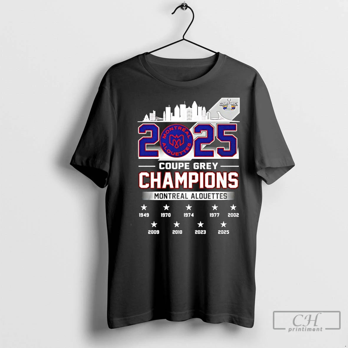 Premium Les Montreal Alouettes 112e Coupe Grey Cup Champions 2025 9 Time Shirt Hoodie Sweatshirt | PurePodTees.com