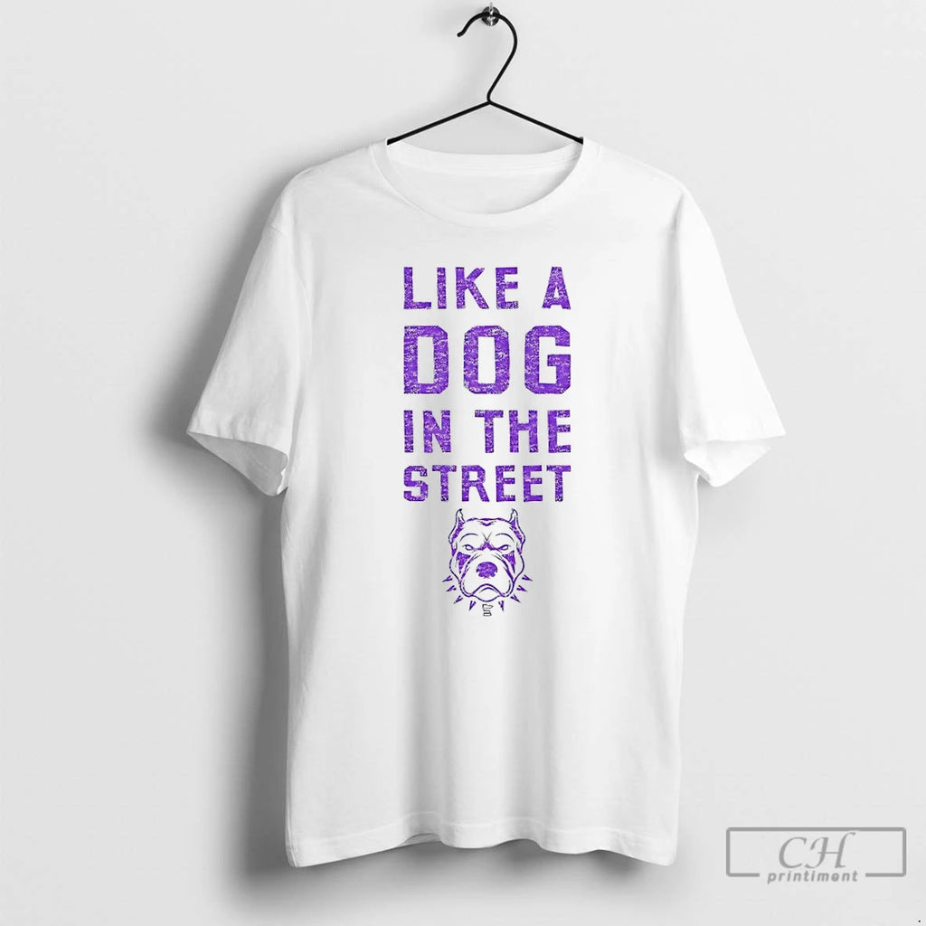 Premium Like A Dog In The Street Pitbull T Shirts Hoodie Sweatshirt | PurePodTees.com