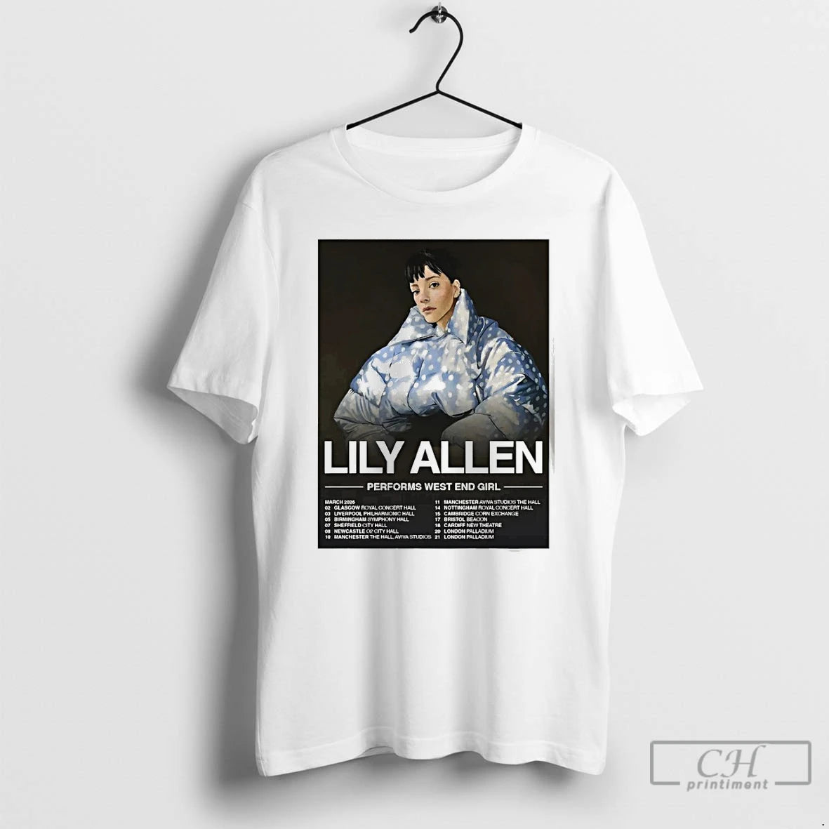 Premium Lily Allen West End Girl Tour 2026 Performs West End Girl T Shirts Hoodie Sweatshirt | PurePodTees.com