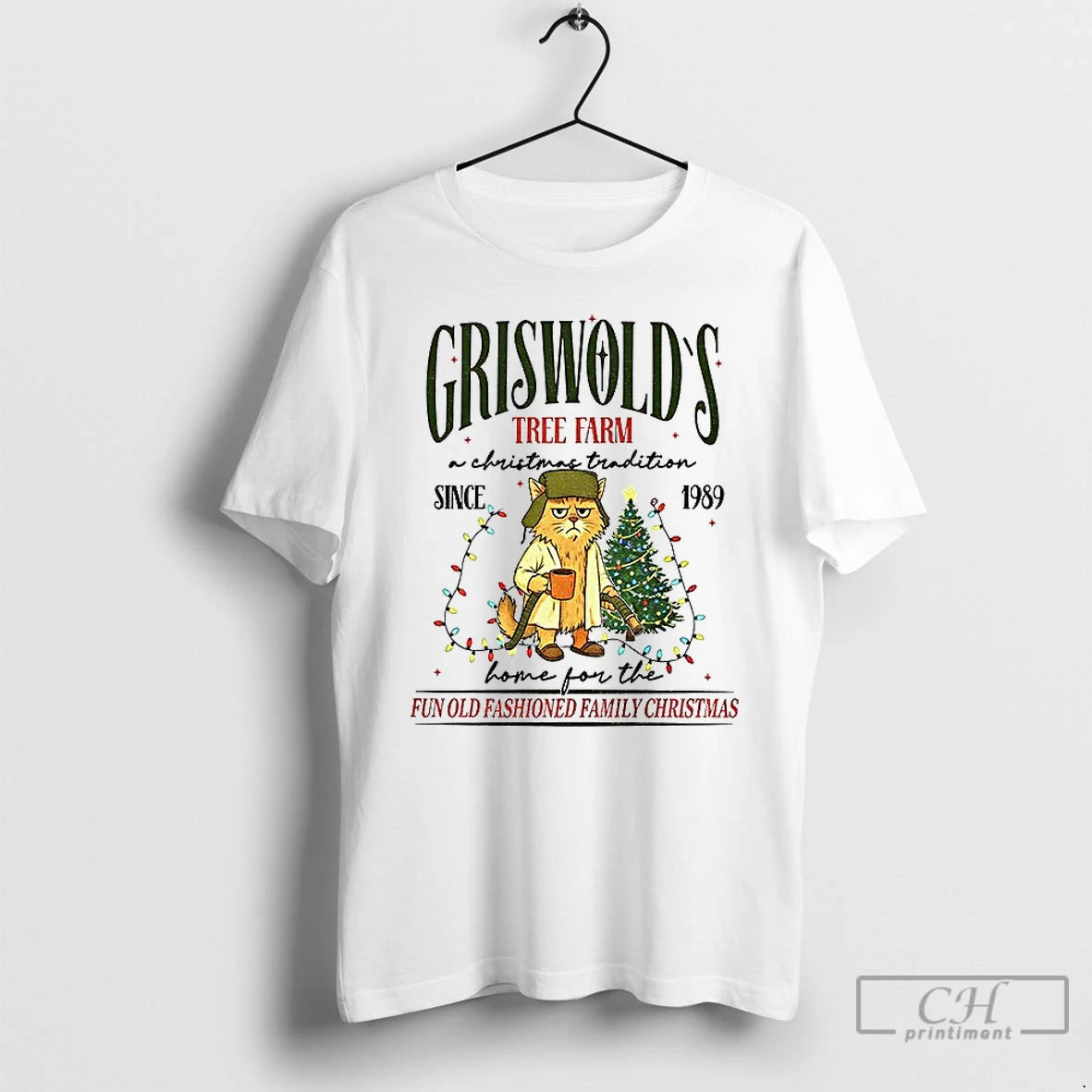 Premium Litters Full Cat Griswolds Tree Farm Christmas Tradition Since 1989 Hme For The Fun Shirt Hoodie Sweatshirt