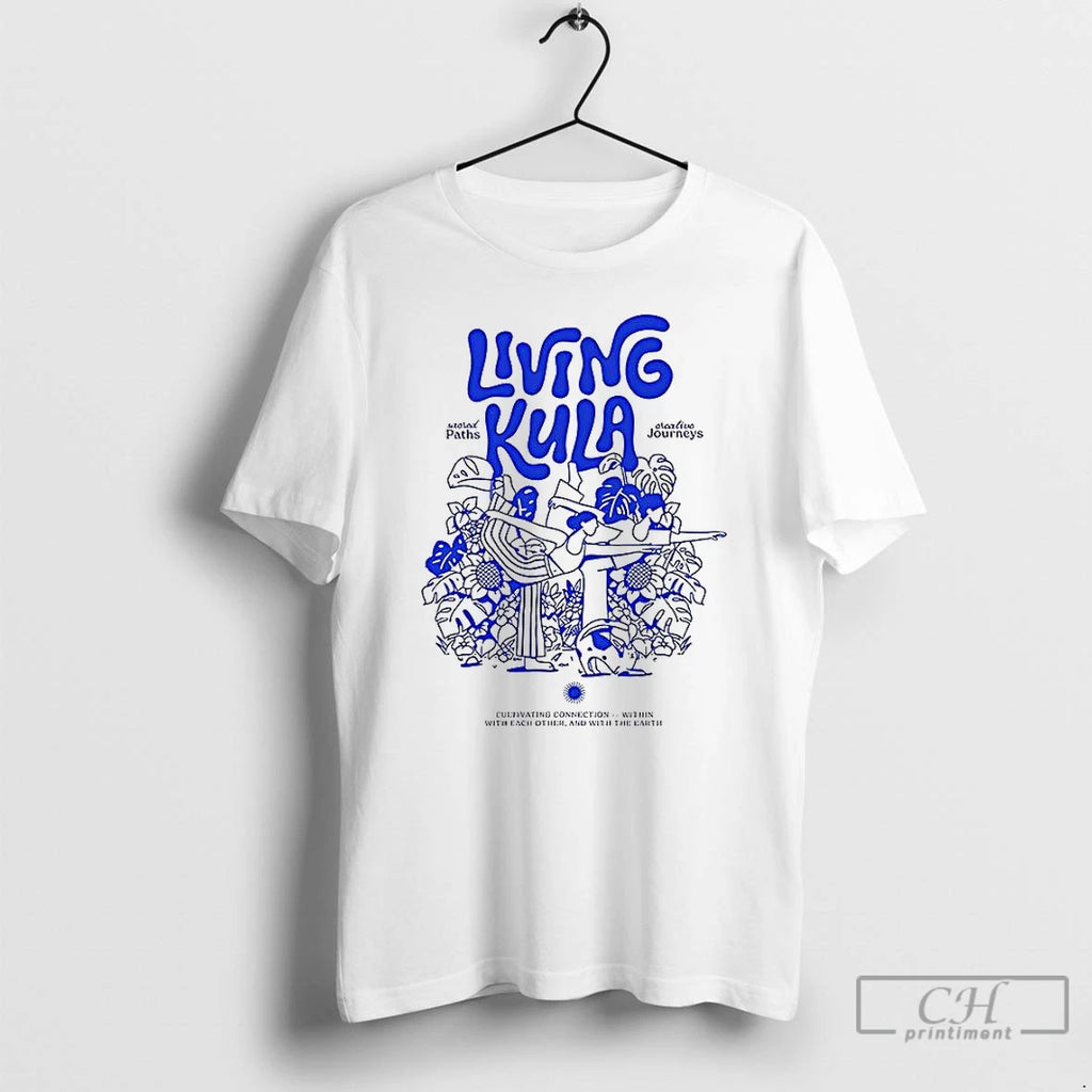Premium Living Kula Yoga Sacred Paths Creative Journeys T Shirts Hoodie Sweatshirt | PurePodTees.com