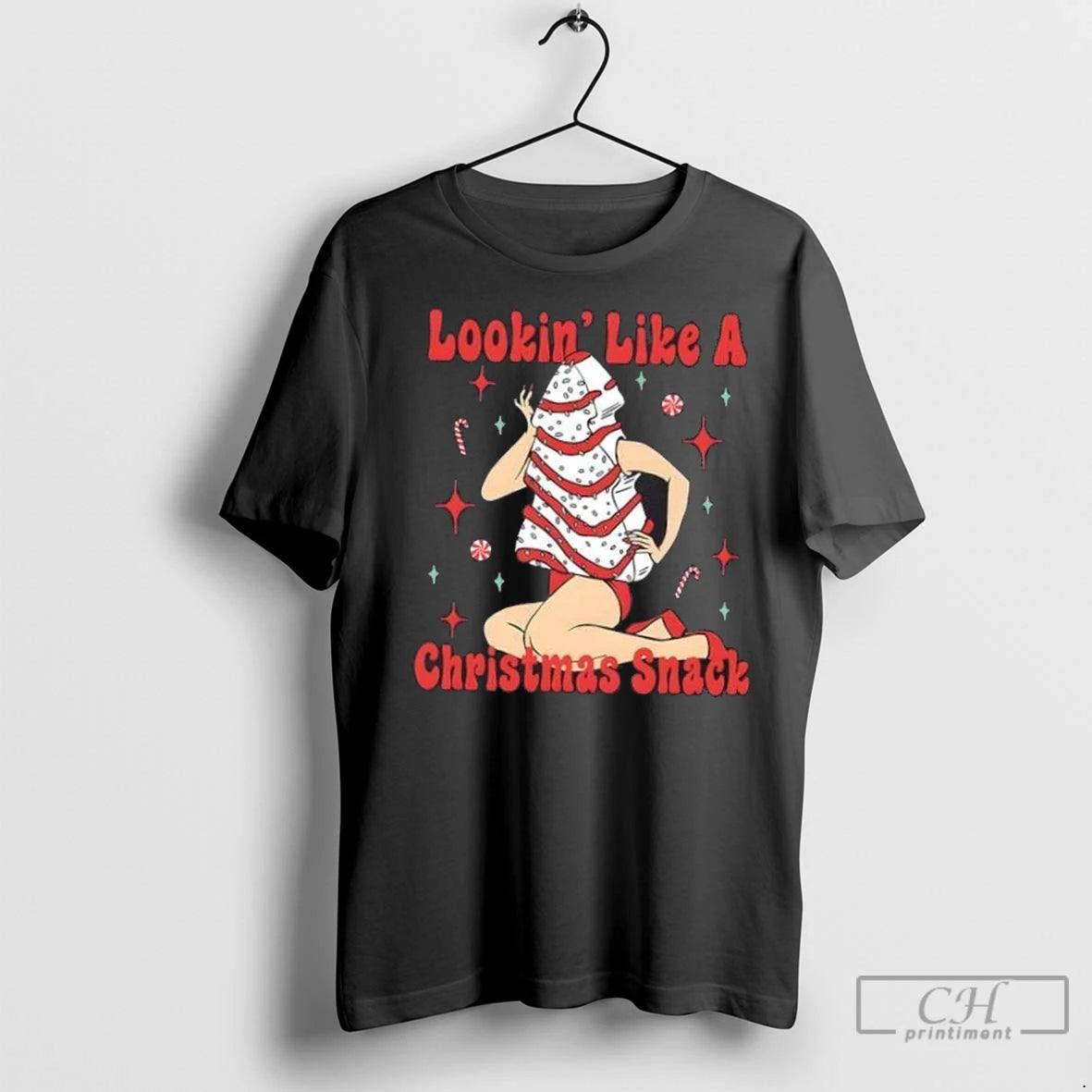 Premium Lookin Like A Christmas Snack Shirt Hoodie Sweatshirt | PurePodTees.com