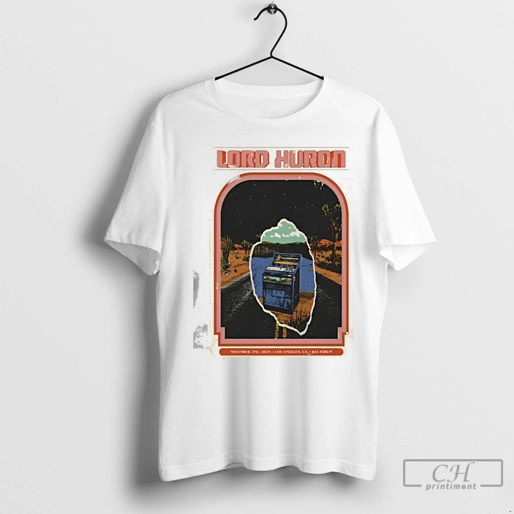 Premium Lord Huron Los Angeles Tour On Nov 2 2025 Shirt Hoodie Sweatshirt | PurePodTees.com