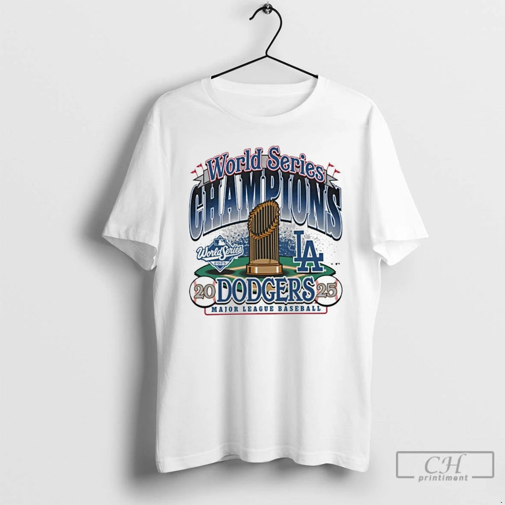 Premium Los Angeles Dodgers 2025 World Series Champions 47 Scrum T Shirts Hoodie Sweatshirt | PurePodTees.com