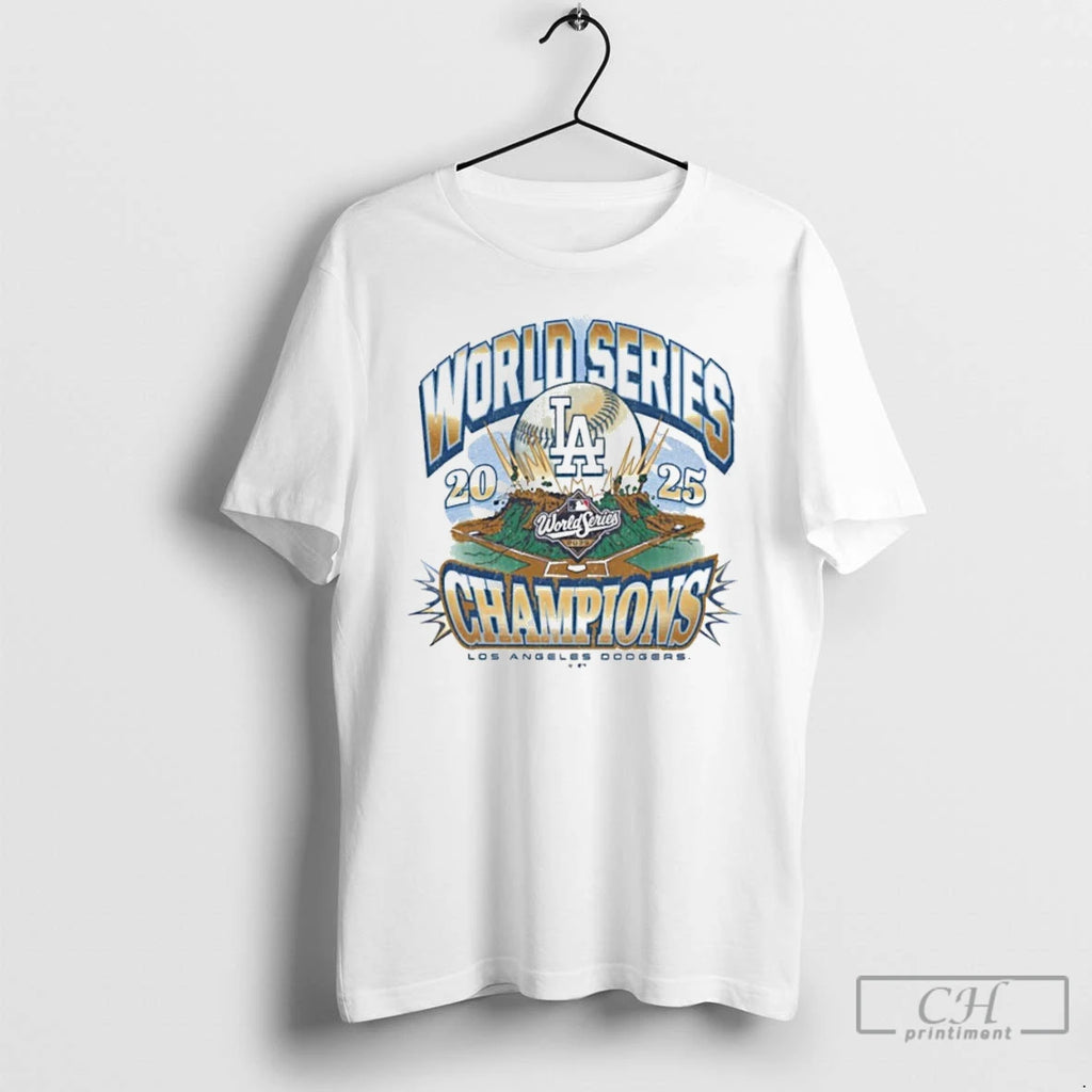 Premium Los Angeles Dodgers 2025 World Series Champions 47 Tubular T Shirts Hoodie Sweatshirt | PurePodTees.com