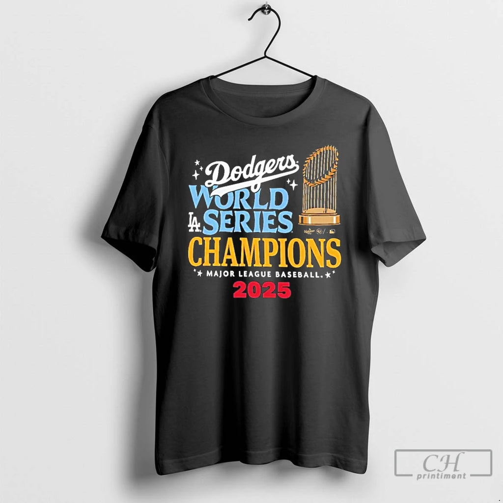 Premium Los Angeles Dodgers 2025 World Series Champions Major League Baseball T Shirts Hoodie Sweatshirt | PurePodTees.com