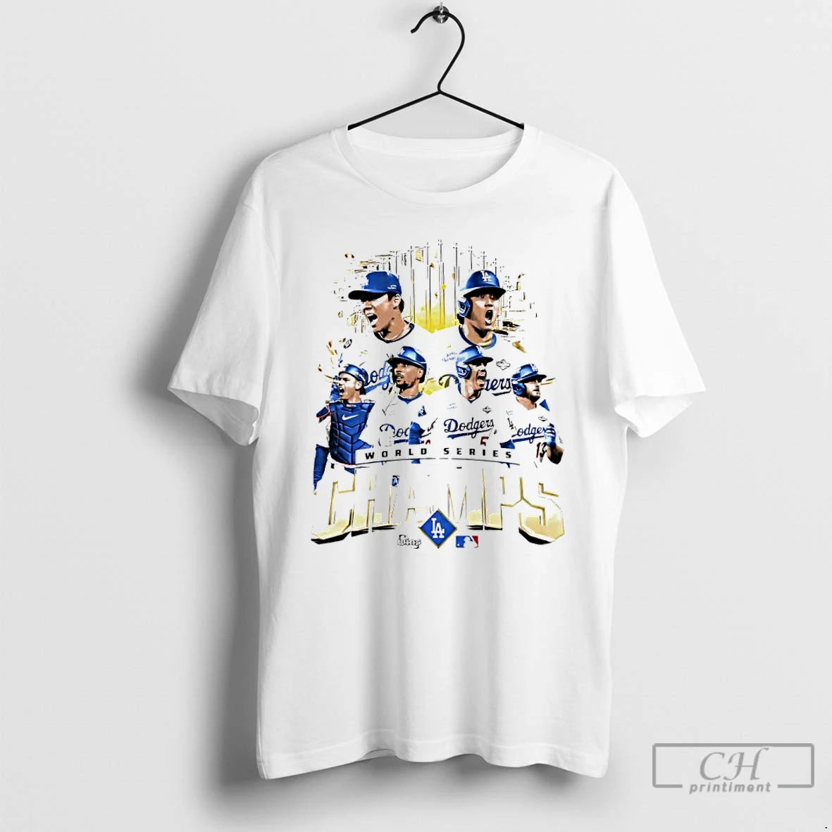 Premium Los Angeles Dodgers 2025 World Series Champs Graphic T Shirts Hoodie Sweatshirt | PurePodTees.com