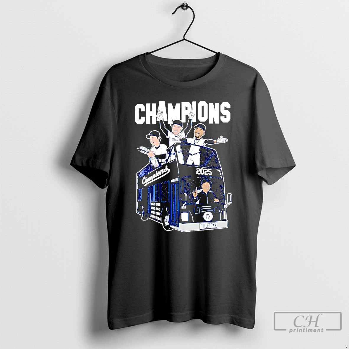 Premium Los Angeles Dodgers 2025 World Champions Players Title Town T Shirts Hoodie Sweatshirt | PurePodTees.com