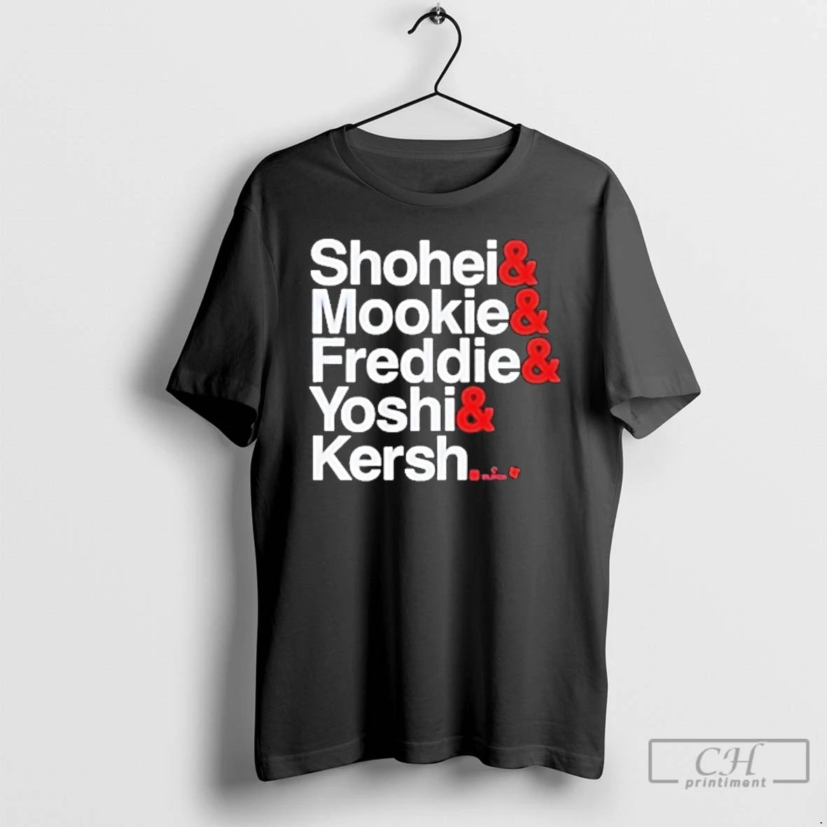 Premium Los Angeles Dodgers Ampersand Stars Shohei Mookie Freddie Yoshi And Kersh T Shirts Hoodie Sweatshirt