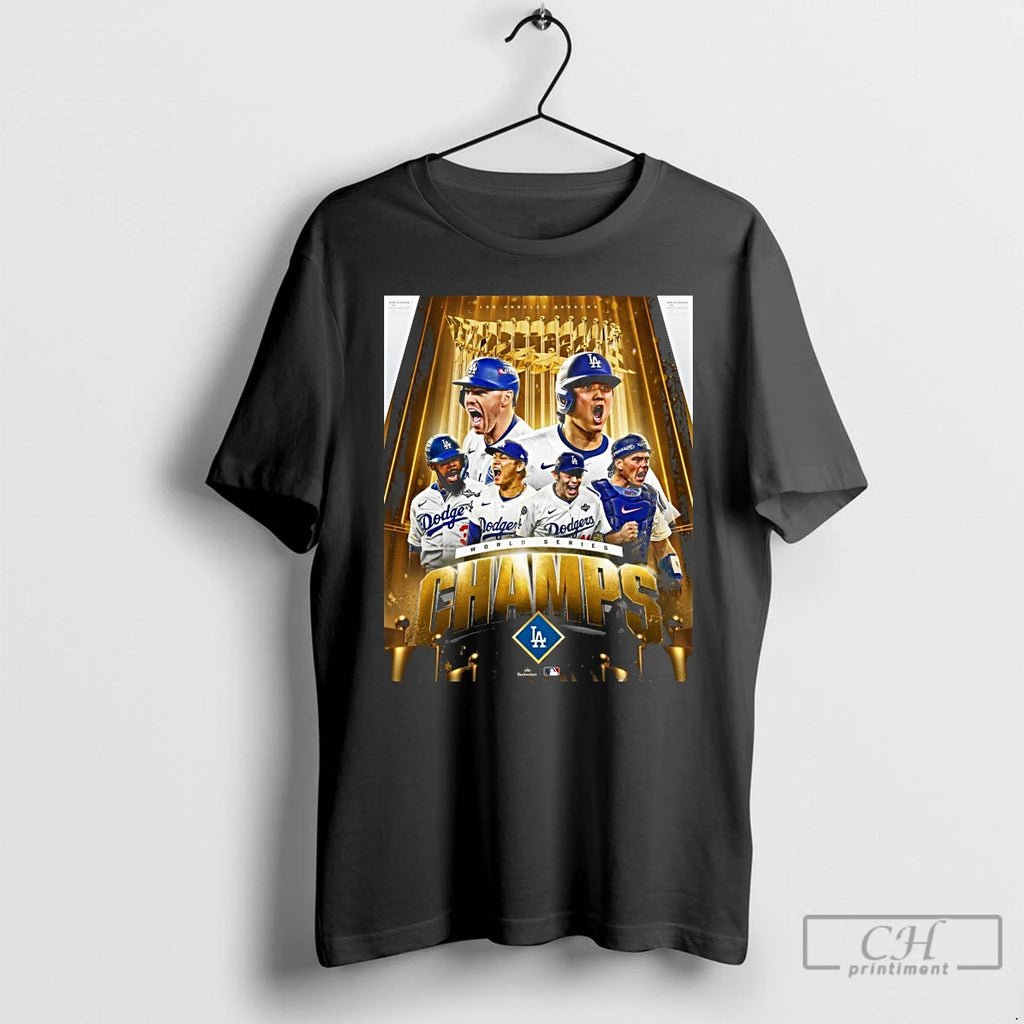 Premium Los Angeles Dodgers Are The 2025 World Series Champions T Shirts Hoodie Sweatshirt | PurePodTees.com