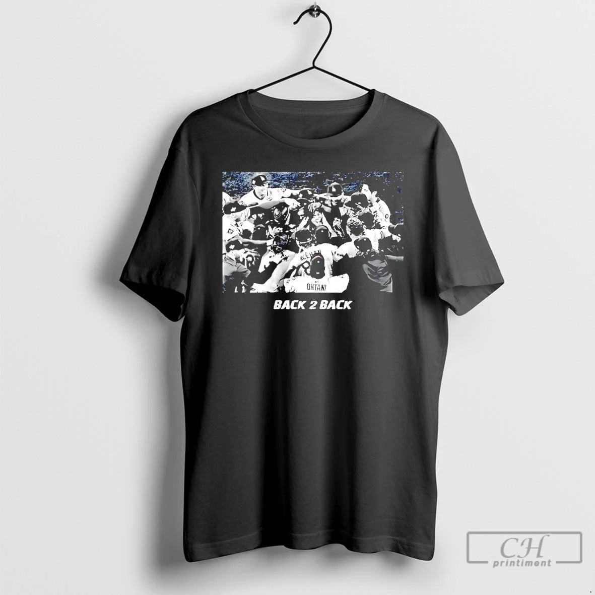 Premium Los Angeles Dodgers Back 2 Back Champs 2025 Photo T Shirts Hoodie Sweatshirt | PurePodTees.com