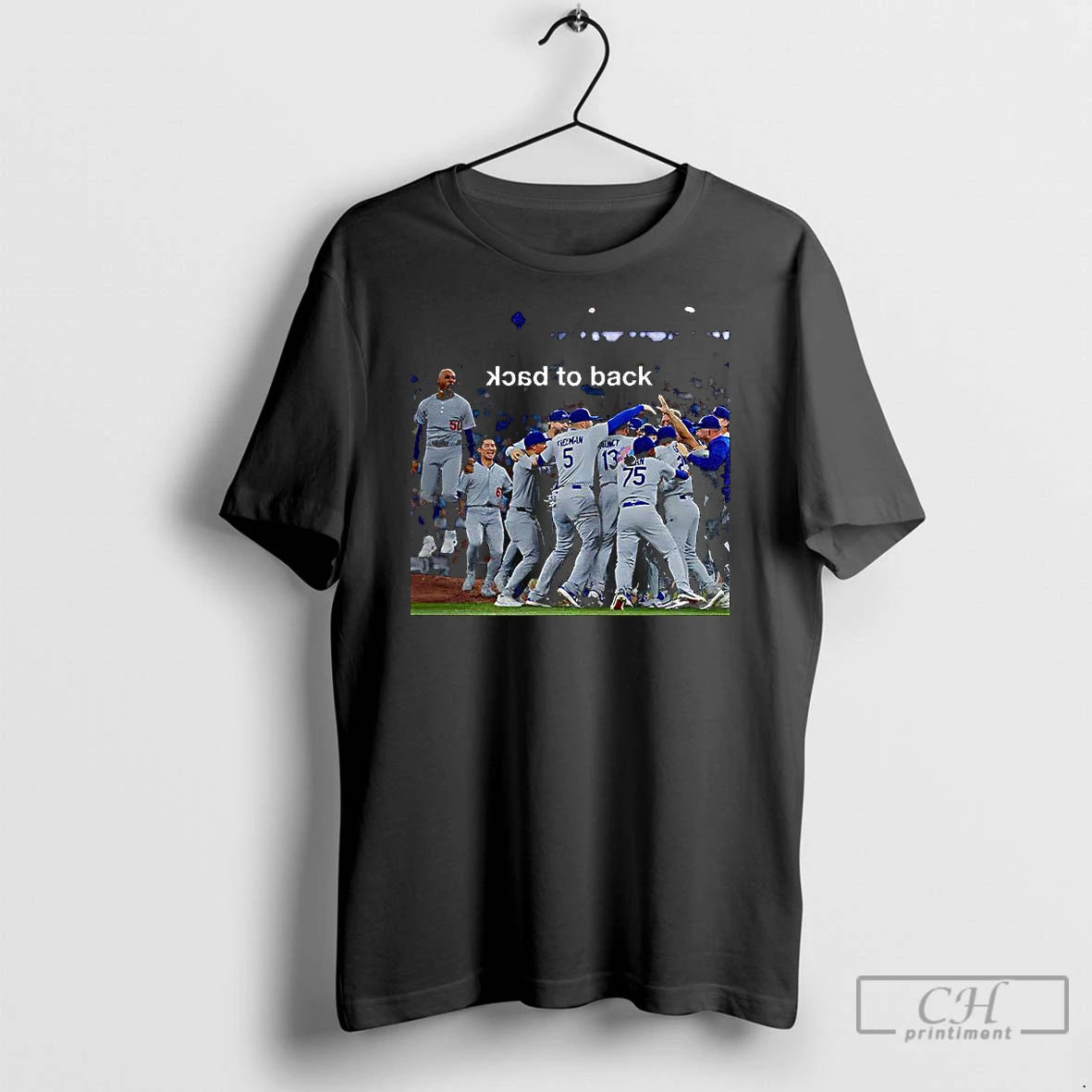 Premium Los Angeles Dodgers Back To Back World Series Champions 2025 Player Image Shirt Hoodie Sweatshirt | PurePodTees.com