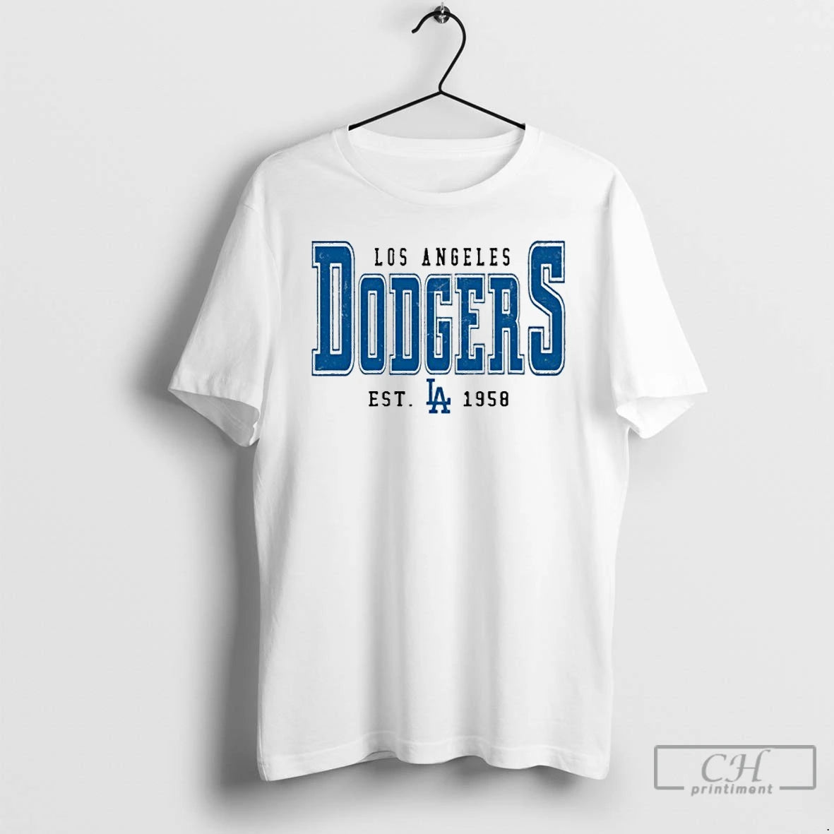 Premium Los Angeles Dodgers Baseball Eat 1958 T Shirts Hoodie Sweatshirt | PurePodTees.com