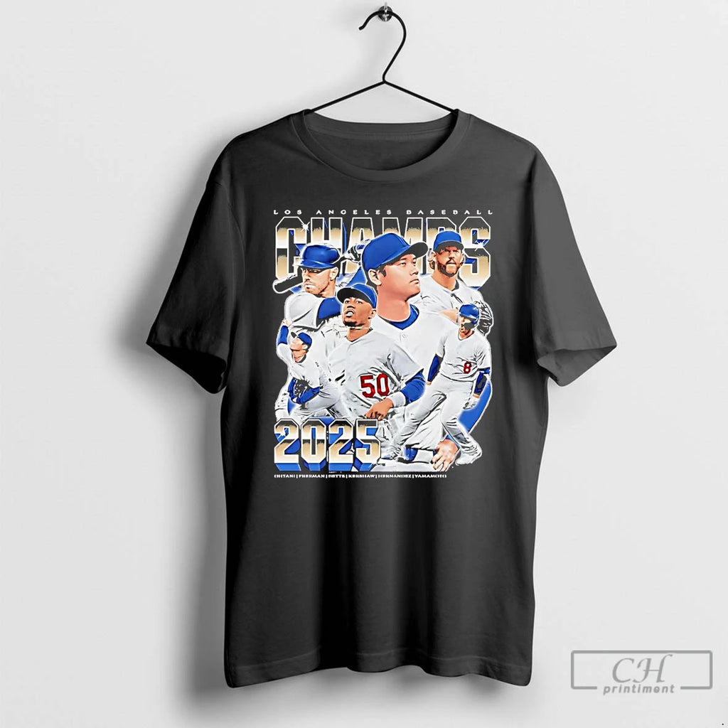 Premium Los Angeles Dodgers Champs 2025 T Shirts Hoodie Sweatshirt | PurePodTees.com