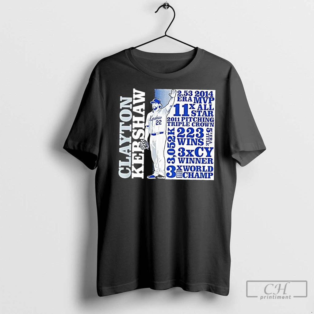 Premium Los Angeles Dodgers Clayton Kershaw Goat List Shirt Hoodie Sweatshirt | PurePodTees.com