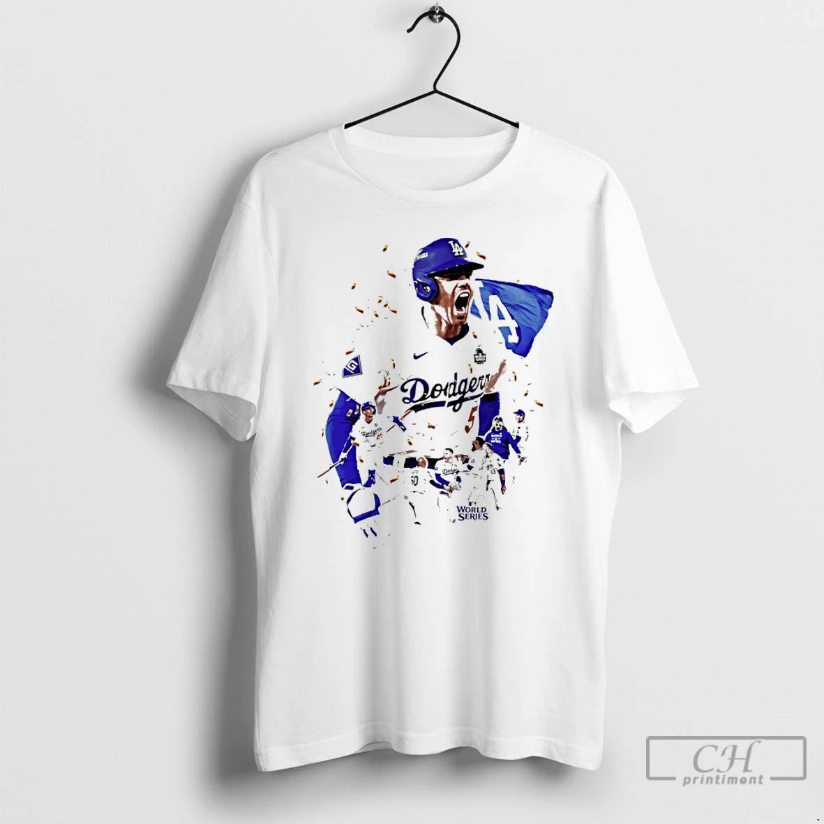 Premium Los Angeles Dodgers Freddie Freeman 2025 World Series Champions Graphic T Shirts Hoodie Sweatshirt | PurePodTees.com