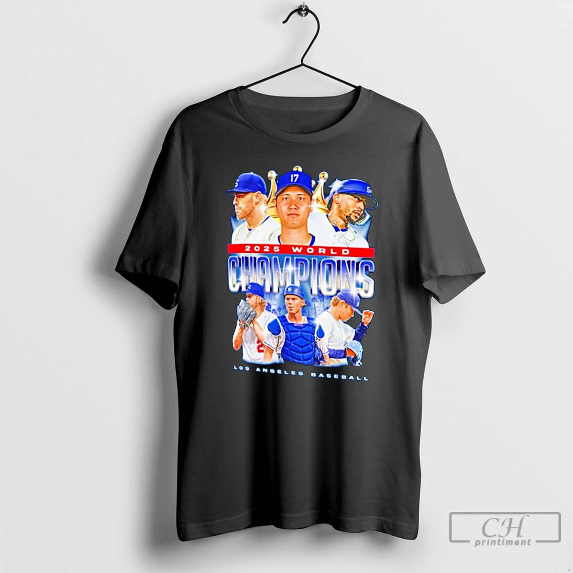 Premium Los Angeles Dodgers Shohei Ohtani Baseball Players 2025 World Champions Series T Shirts Hoodie Sweatshirt