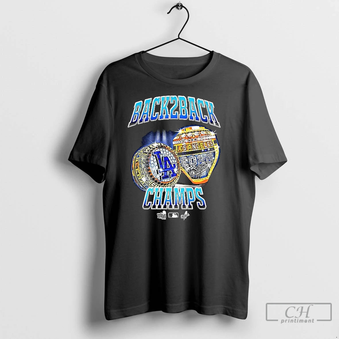 Premium Los Angeles Dodgers World Series Back To Back Champions 2025 Ring Shirt Hoodie Sweatshirt | PurePodTees.com